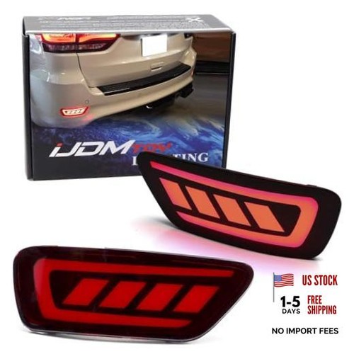 Led bumper reflectors for - bumper, jeep