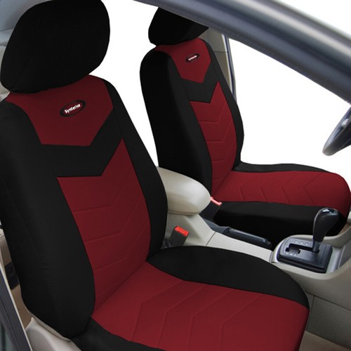 Ruby red leather - car, seat